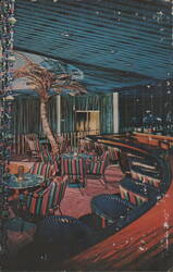 The Purple Tree Lounge, Manger Motor Inn Postcard