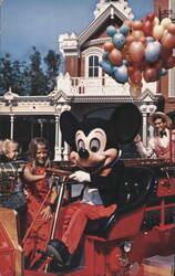 Mickey Mouse Chief Firemouse Main Street U.S.A. Walt Disney World Postcard