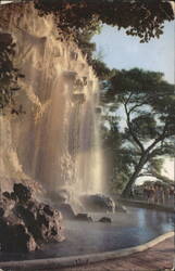 Nice - La cascade du Château Postcard