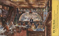 Keen's English Chop House Tap Room Mutton Chops Pipes Postcard