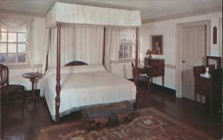 Washington's Bedroom at Mount Vernon Postcard
