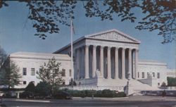 U. S. Supreme Court Building, Washington DC Postcard