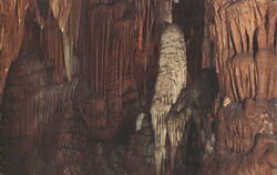 Frozen Fountain, Largest Cavern in Virginia Postcard