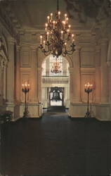 Independence Hall Hallway, Liberty Bell, Philadelphia PA Postcard