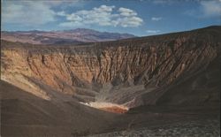 Ubehebe Crater, Death Valley National Monument, CA Postcard