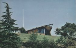Hillside Church, Rose Hills Memorial Park, Whittier, CA Postcard