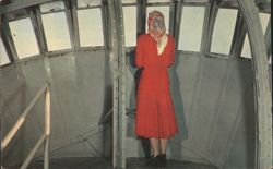 Inside Crown, Statue of Liberty, Bedloe's Island, NY Postcard
