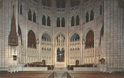 The Riverside Church Chancel, New York City Postcard