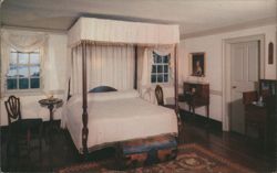 Washington's Bedroom, Mount Vernon Postcard