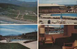 San Simeon Lodge - Ocean Front, Hearst Castle Area, CA Postcard
