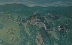 Hopewell Village National Historic Site, Ironmaking Community Postcard