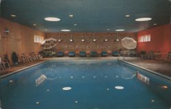 Blumenkranz Hotel Indoor Swimming Pool Postcard