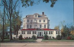 Hotel Light - Madison Ave & First St, Lakewood, NJ Postcard