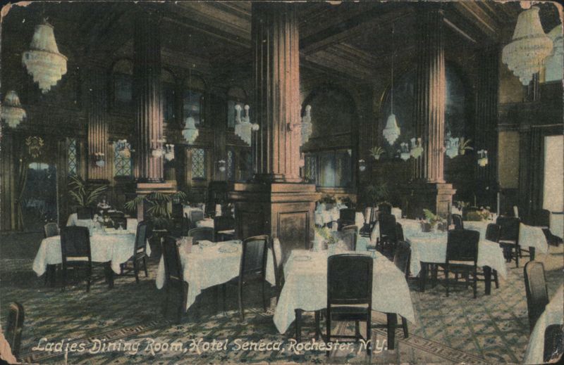 Ladies Dining Room, Hotel Seneca, Rochester, NY New York