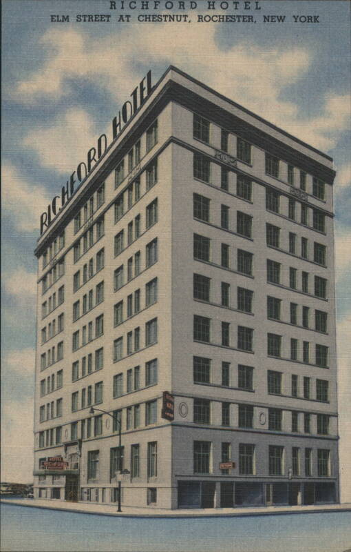 Richford Hotel, Elm Street at Chestnut, Rochester, NY New York