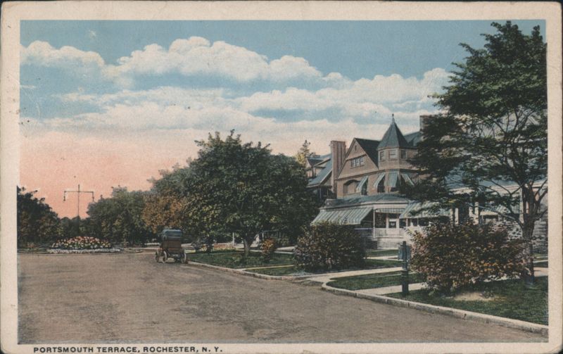 Portsmouth Terrace, Residential Street View Rochester New York