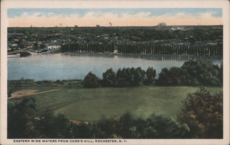 Eastern Wide Waters from Cobb's Hill, Rochester, N. Y. New York