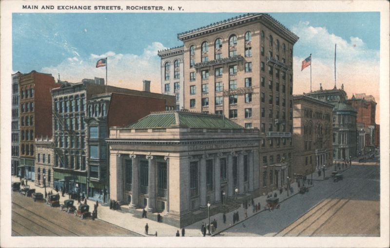 Main and Exchange Streets Rochester New York