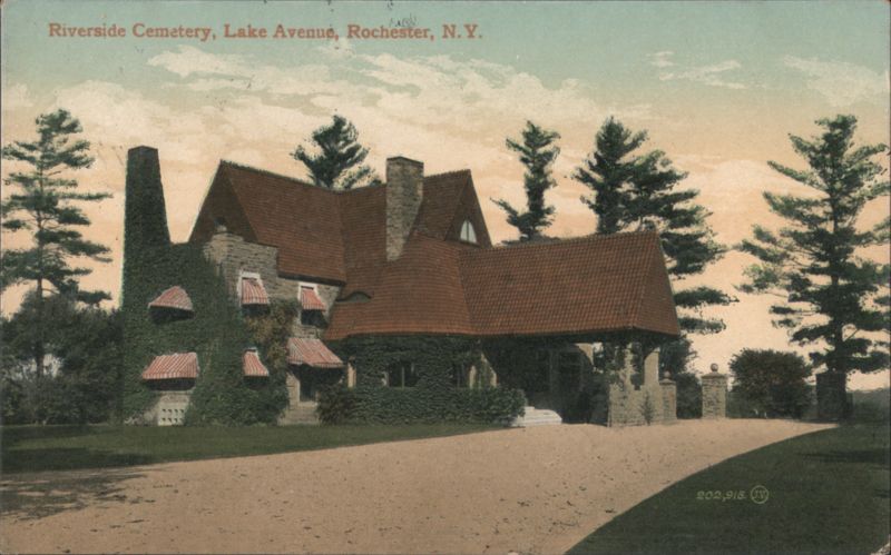 Riverside Cemetery, Lake Avenue, Rochester, N.Y. New York