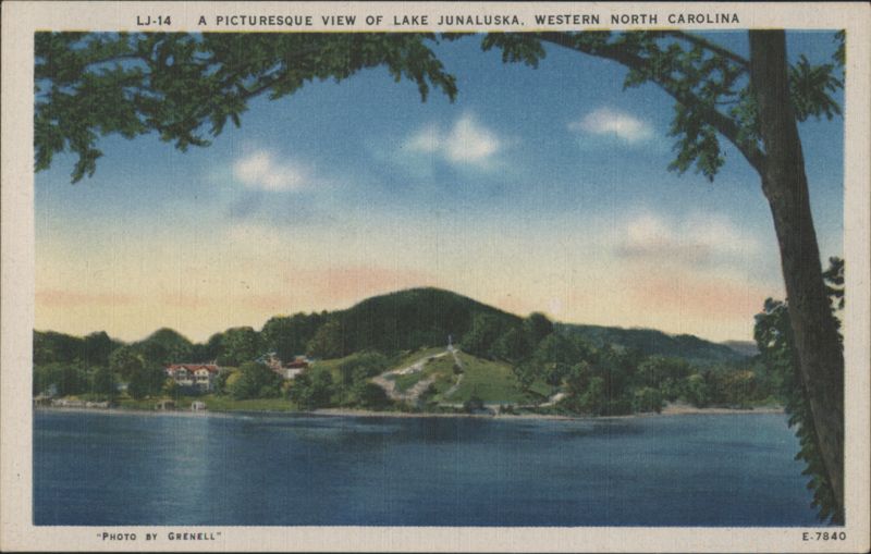 Picturesque View of Lake Junaluska, Western NC North Carolina