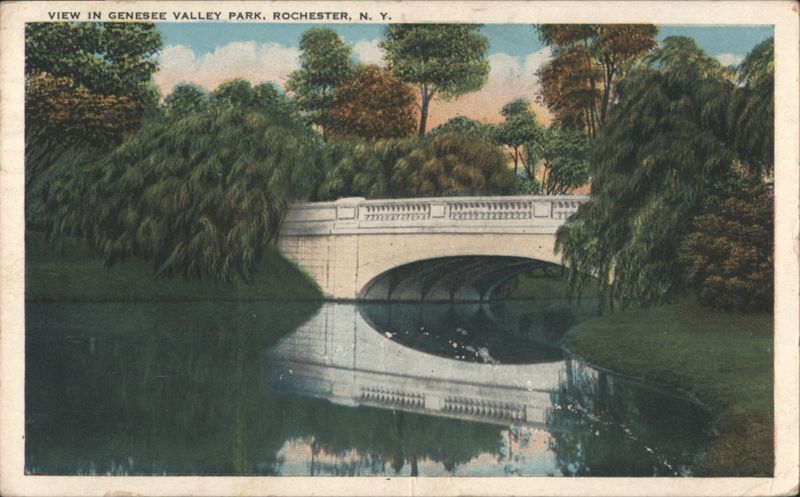 Bridge Reflection, Genesee Valley Park Rochester New York