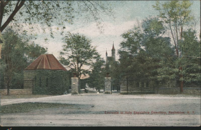 Holy Sepulchre Cemetery Entrance, Rochester, NY New York