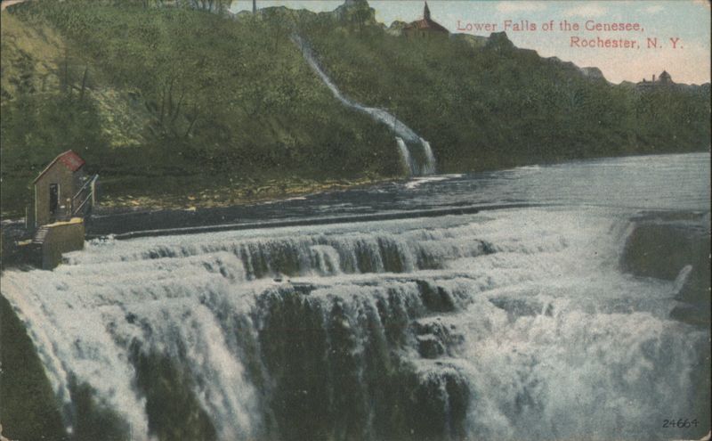 Lower Falls of the Genesee, Rochester, NY New York