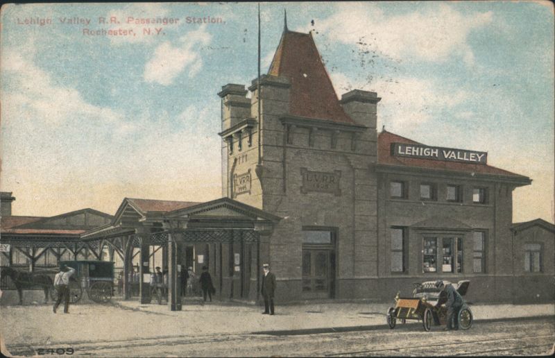 Lehigh Valley R.R. Passenger Station, Rochester, NY New York