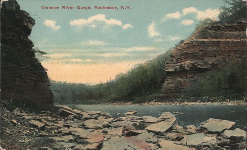 Genesee River Gorge Rochester New York
