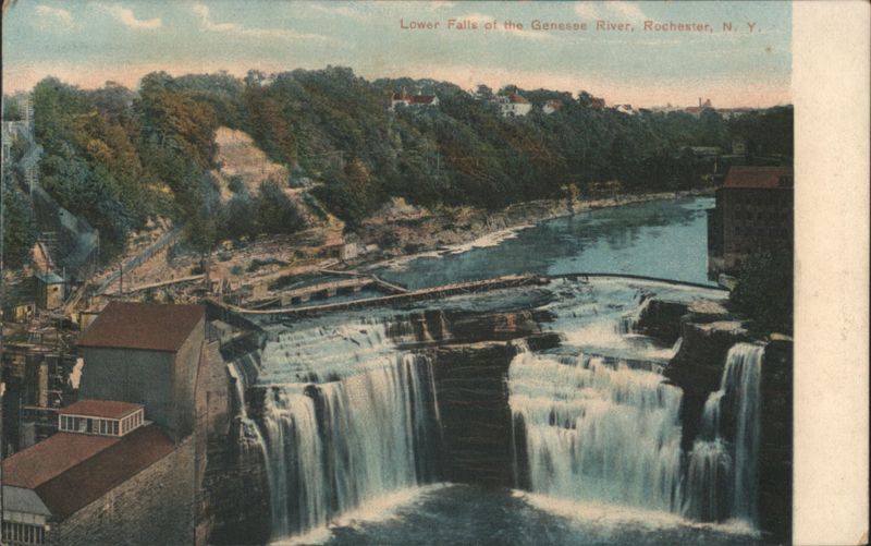 Lower Falls of the Genesee River Rochester New York