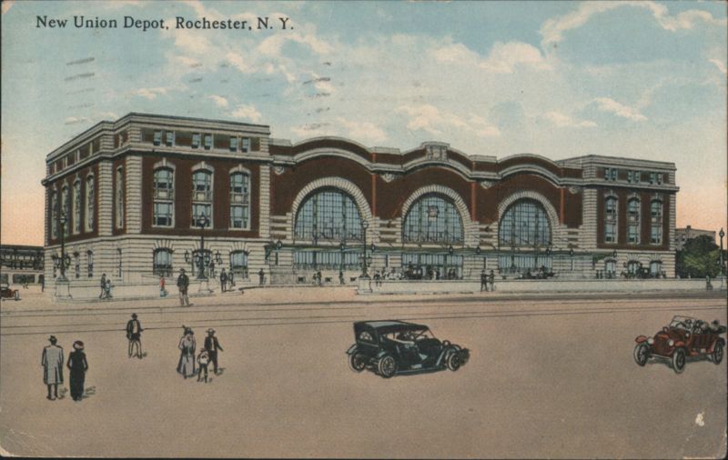 New Union Depot, Rochester, N. Y. New York