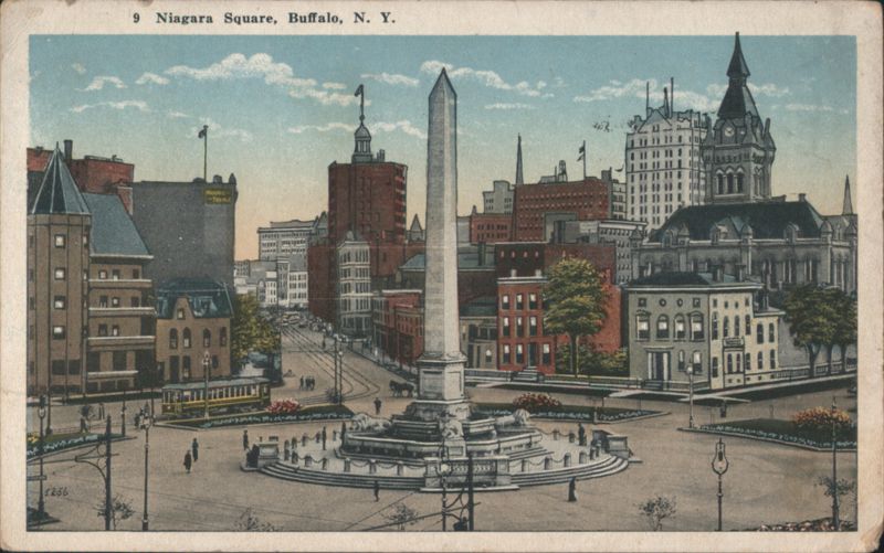 Niagara Square, Buffalo, N. Y. New York
