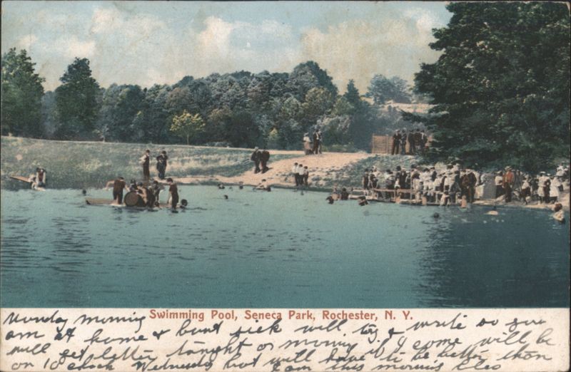 Swimming Pool, Seneca Park, Rochester, NY New York