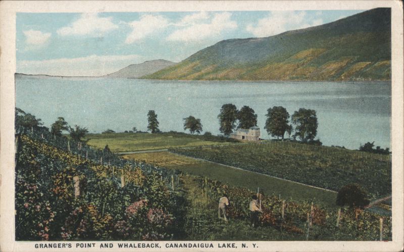 Granger's Point and Whaleback, Canandaigua Lake New York
