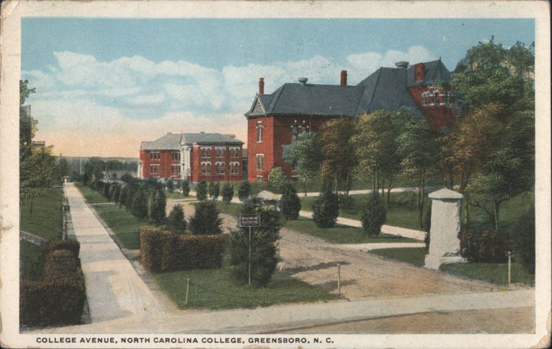 College Avenue, North Carolina College, Greensboro, NC
