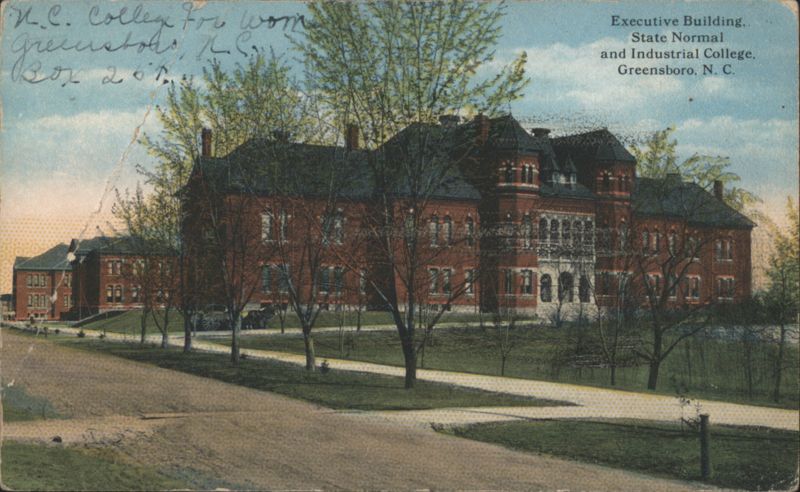 Executive Building, State Normal and Industrial College Greensboro North Carolina