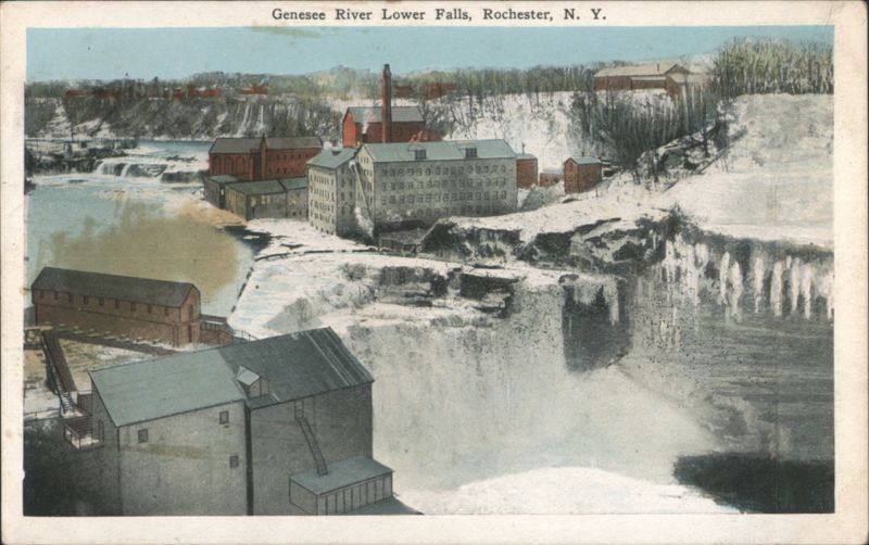 Genesee River Lower Falls Rochester New York