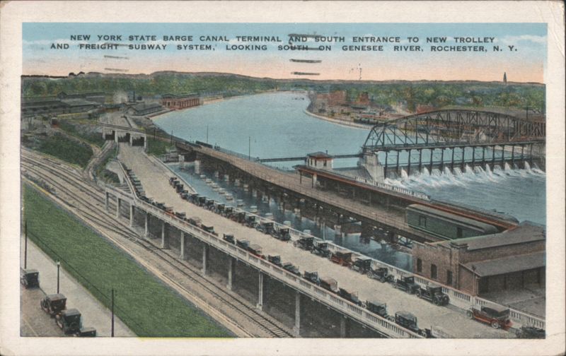 New York State Barge Canal Terminal, Trolley & Freight Subway Rochester