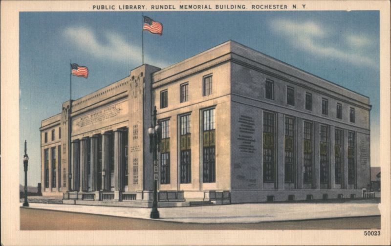 Rundel Memorial Building, Public Library Rochester New York