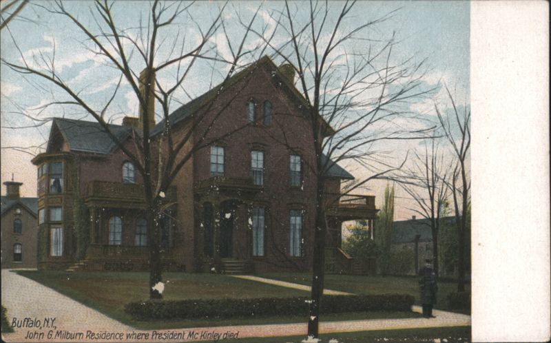 John G. Milburn Residence where President Mc Kinley died Buffalo New York