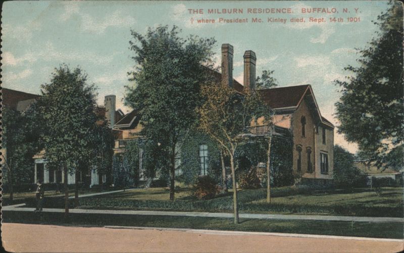 Milburn Residence, President McKinley Death Site Buffalo New York