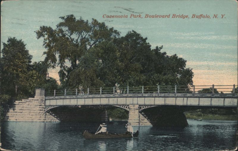 Cazenovia Park, Boulevard Bridge Buffalo New York