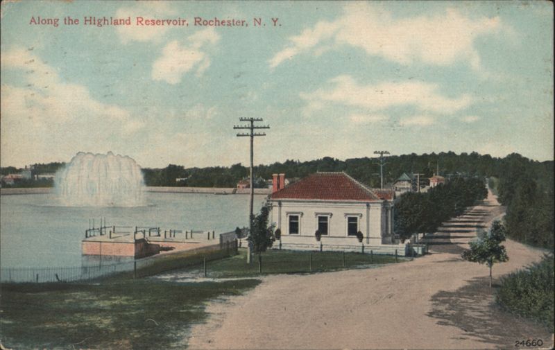 Highland Reservoir, Fountain, Rochester, NY New York