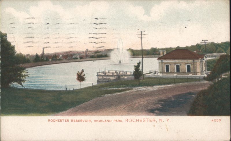 Rochester Reservoir, Highland Park, Rochester, N.Y. New York