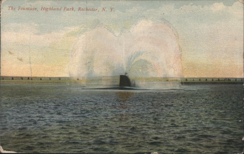 The Fountain, Highland Park, Rochester New York