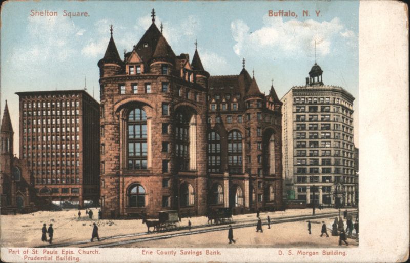 Shelton Square, Erie County Savings Bank, Buffalo New York