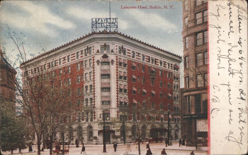 Lafayette Hotel, Buffalo, NY New York