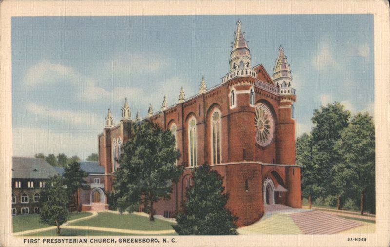 First Presbyterian Church, Greensboro, NC North Carolina