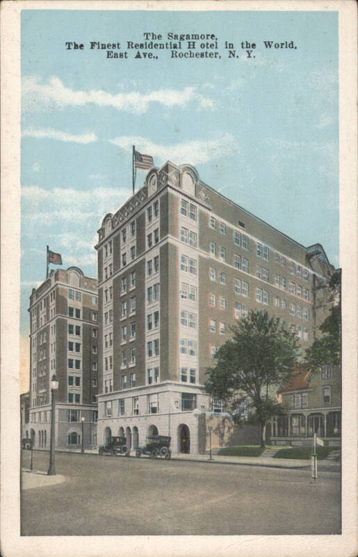 The Sagamore, Finest Residential Hotel, East Ave. Rochester New York