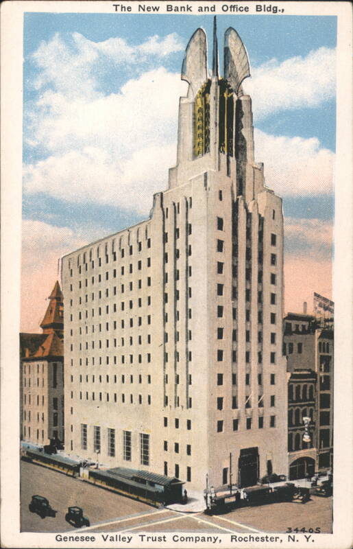 Genesee Valley Trust Company, New Bank and Office Building Rochester New York